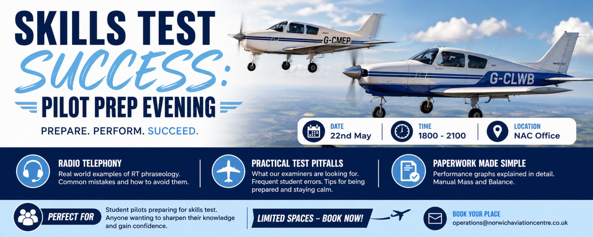 Skills Test Success Evening